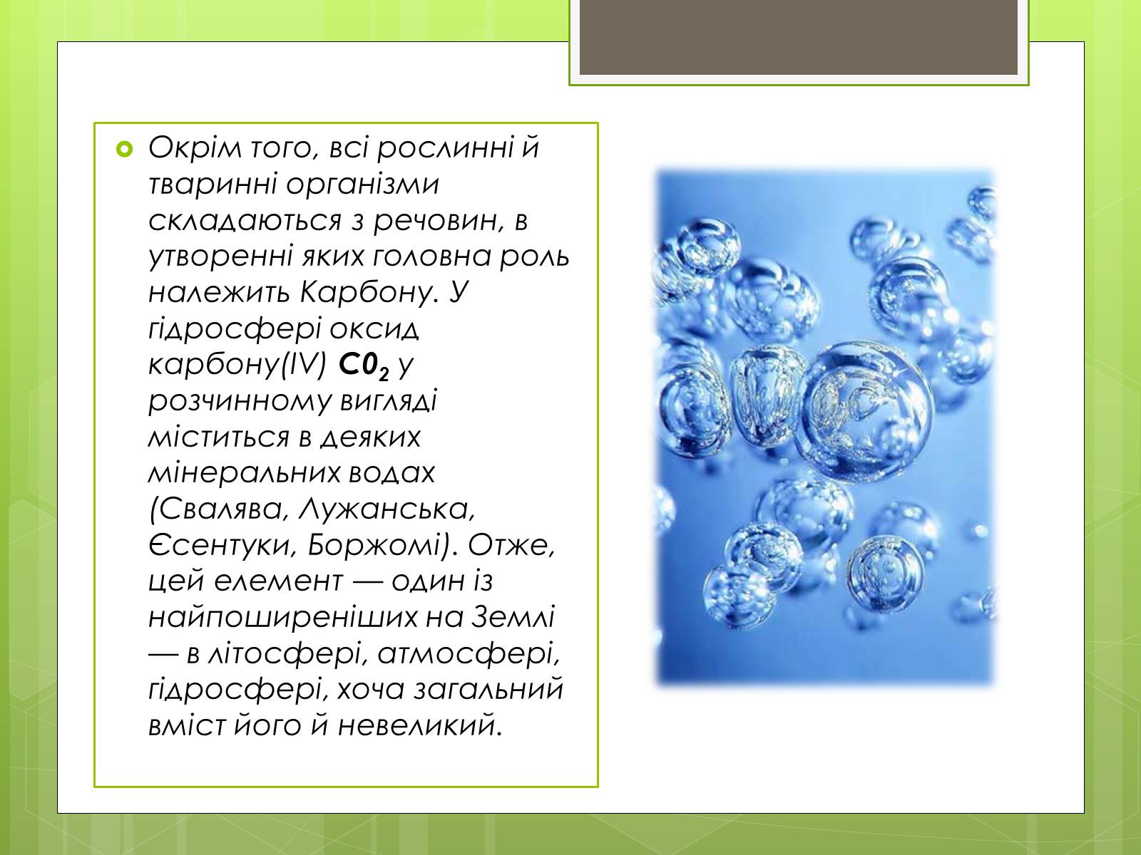 Презентація на тему «Колообіг Карбону в природі» (варіант 1) - Слайд #3