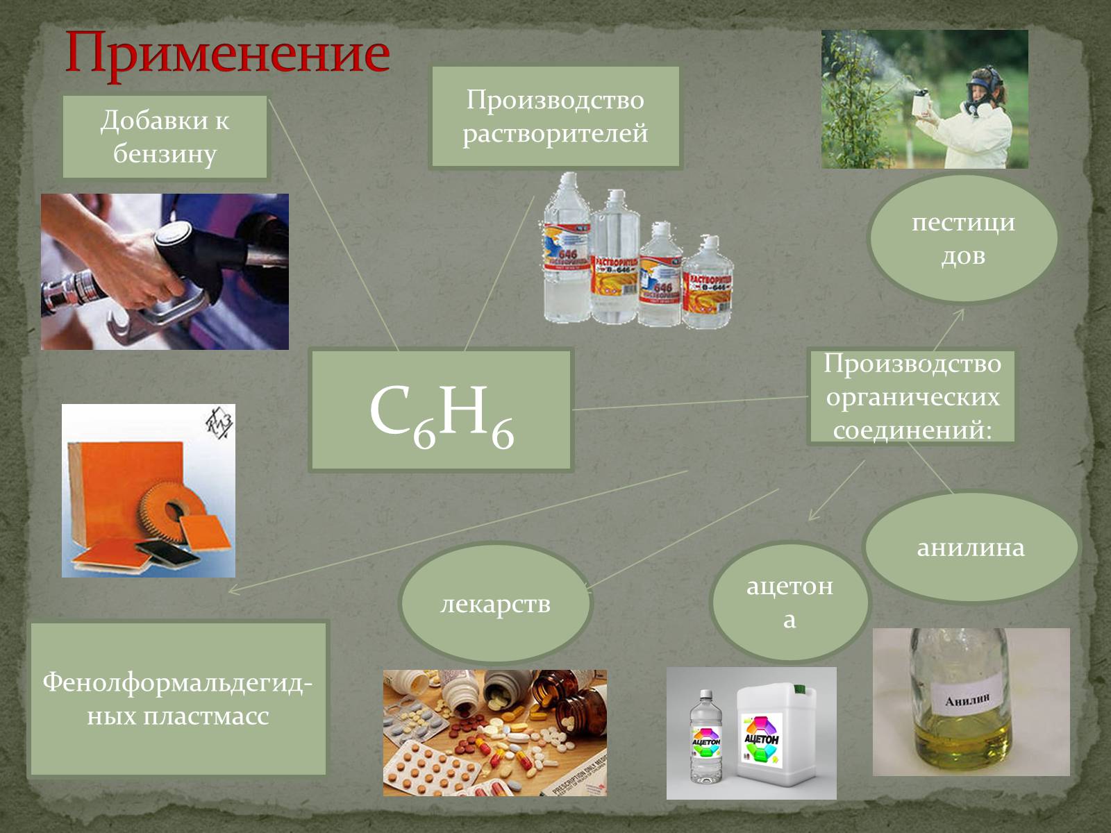 Презентація на тему «Бензол и его свойства» - Слайд #10