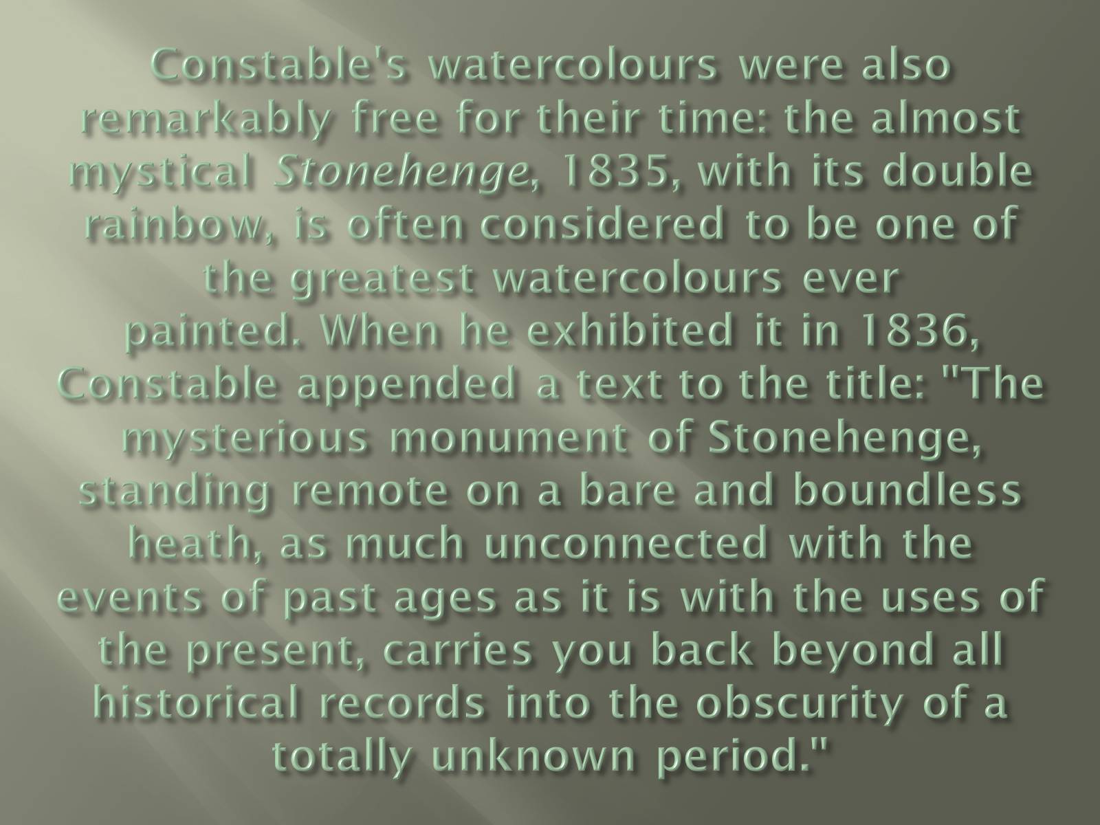 Презентація на тему «John Constable» (варіант 2) - Слайд #10