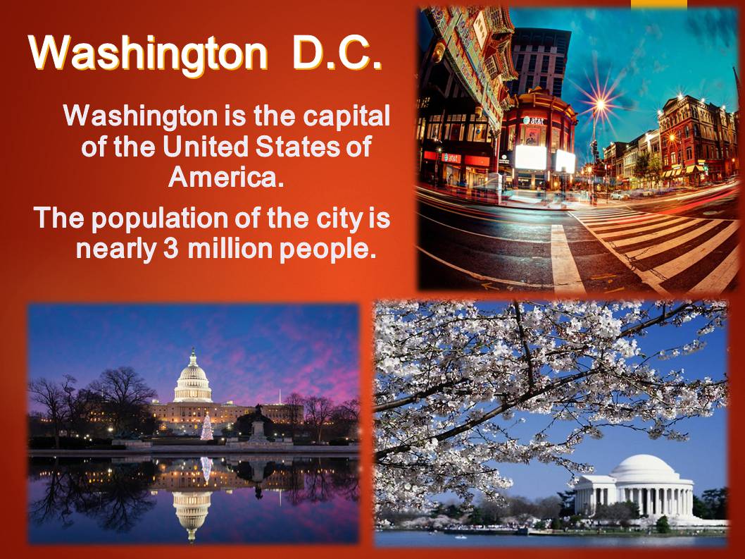 Презентація на тему «Washington» (варіант 2) - Слайд #2