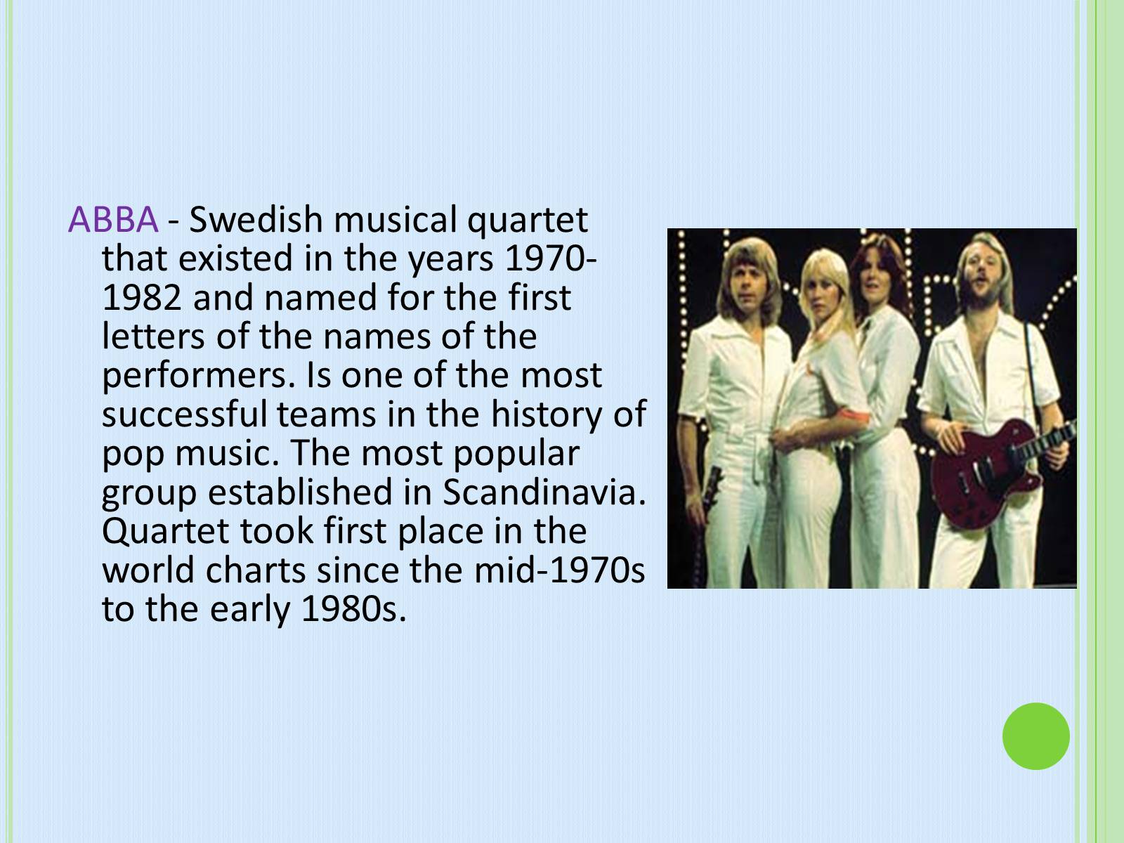 Презентація на тему «Group «ABBA»» - Слайд #2