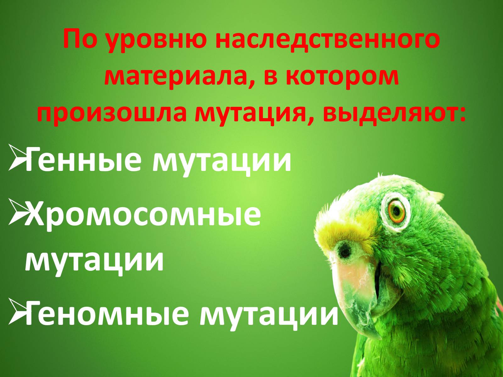 Презентація на тему «Мутационная изменчивость» - Слайд #10