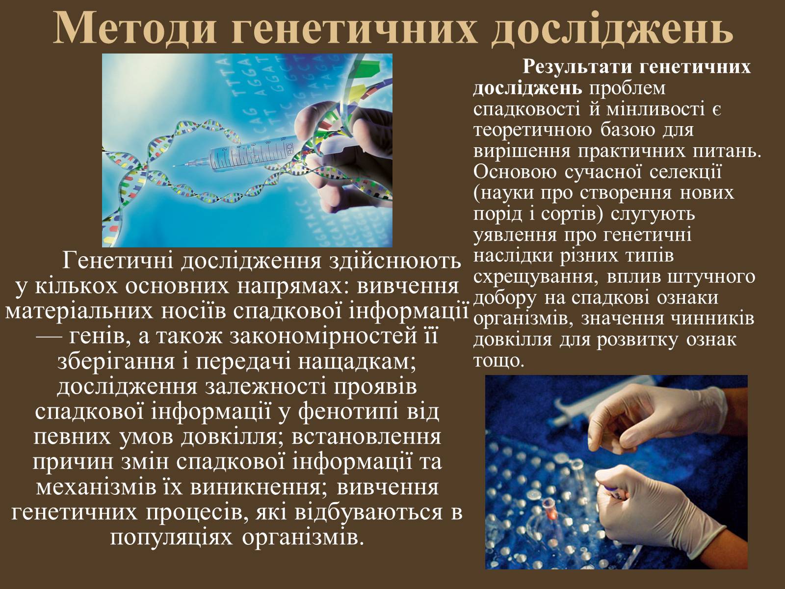 Презентація на тему «Методи генетичних досліджень» (варіант 1) - Слайд #5