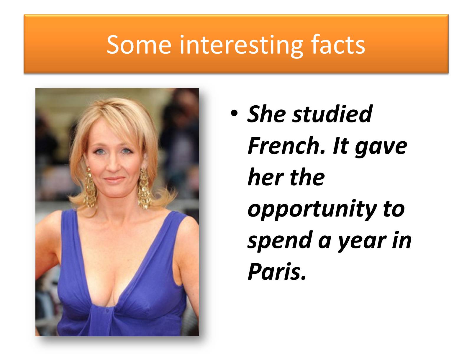 Презентація на тему «Joanne Rowling» - Слайд #4