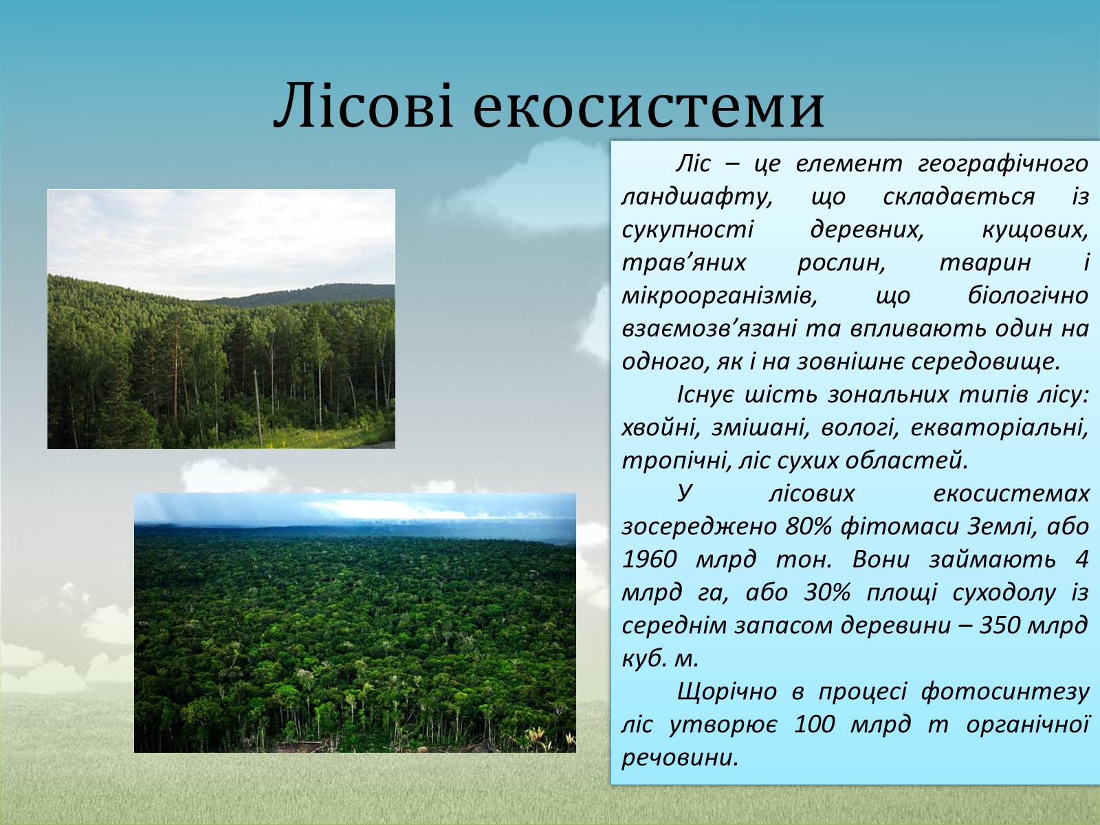 Презентація на тему «Різноманітність екосистем. Розвиток і зміни екосистем» - Слайд #4