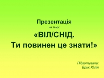 Презентація на тему «ВІЛ. СНІД. інфекції ІПСШ: шляхи передачі і методи захисту» (варіант 6)