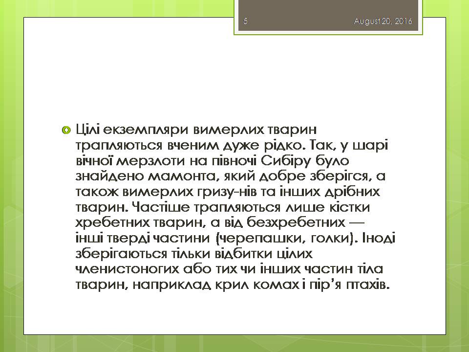 Презентація на тему «Докази еволюції тваринного світу» - Слайд #5