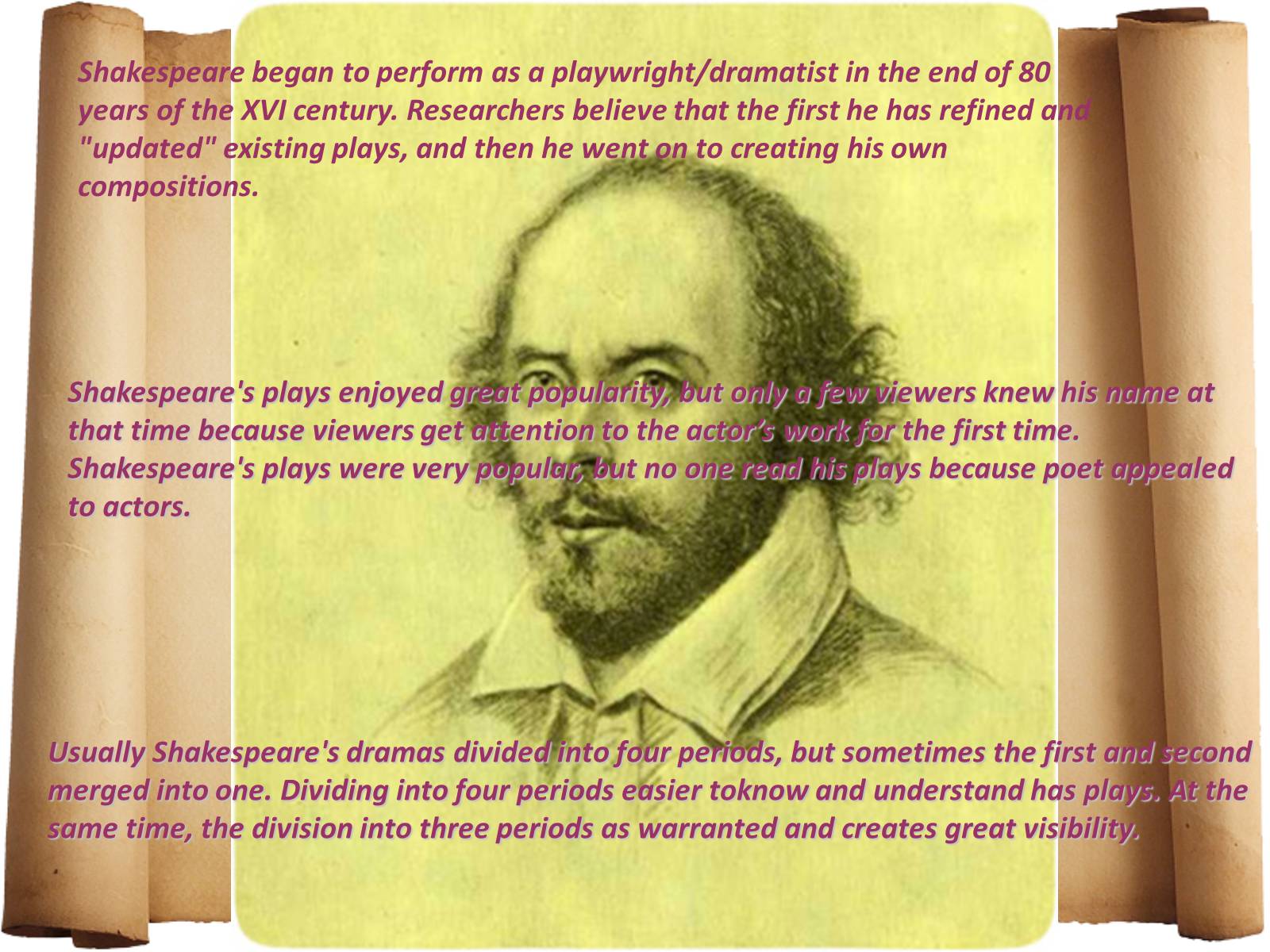 Презентація на тему «William Shakespeare» (варіант 1) - Слайд #6