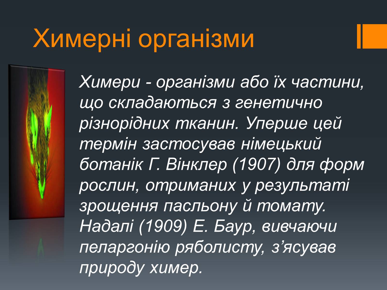 Презентація на тему «Химерні та трансгенні організми» (варіант 2) - Слайд #2