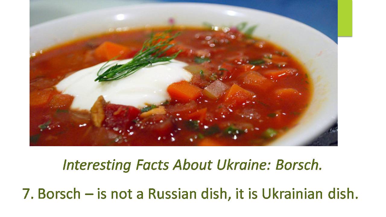 Презентація на тему «Interesting Facts About Ukraine» - Слайд #7