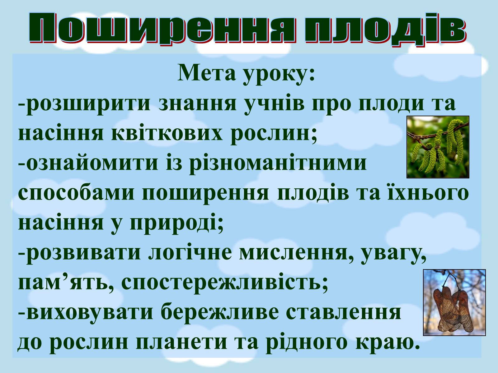 Презентація на тему «Поширення плодів» (варіант 1) - Слайд #2