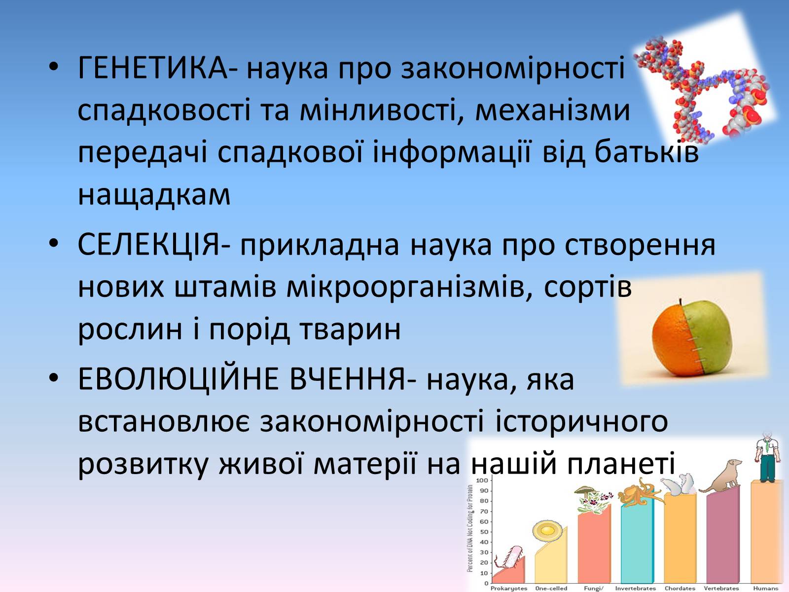 Презентація на тему «Сучасні біологічні науки» - Слайд #6