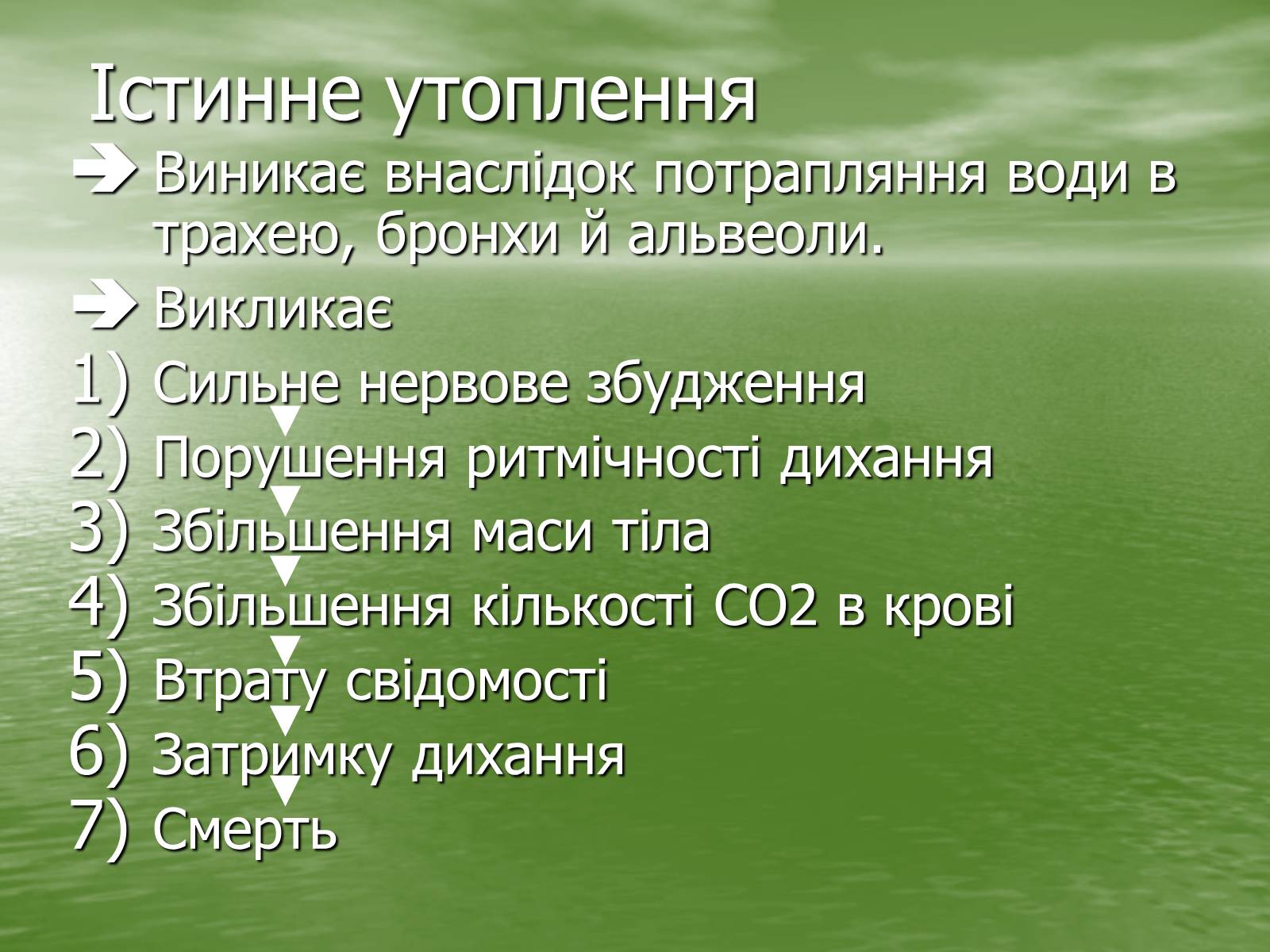 Презентація на тему «Утоплення людини. Перша допомога при утопленні» - Слайд #4