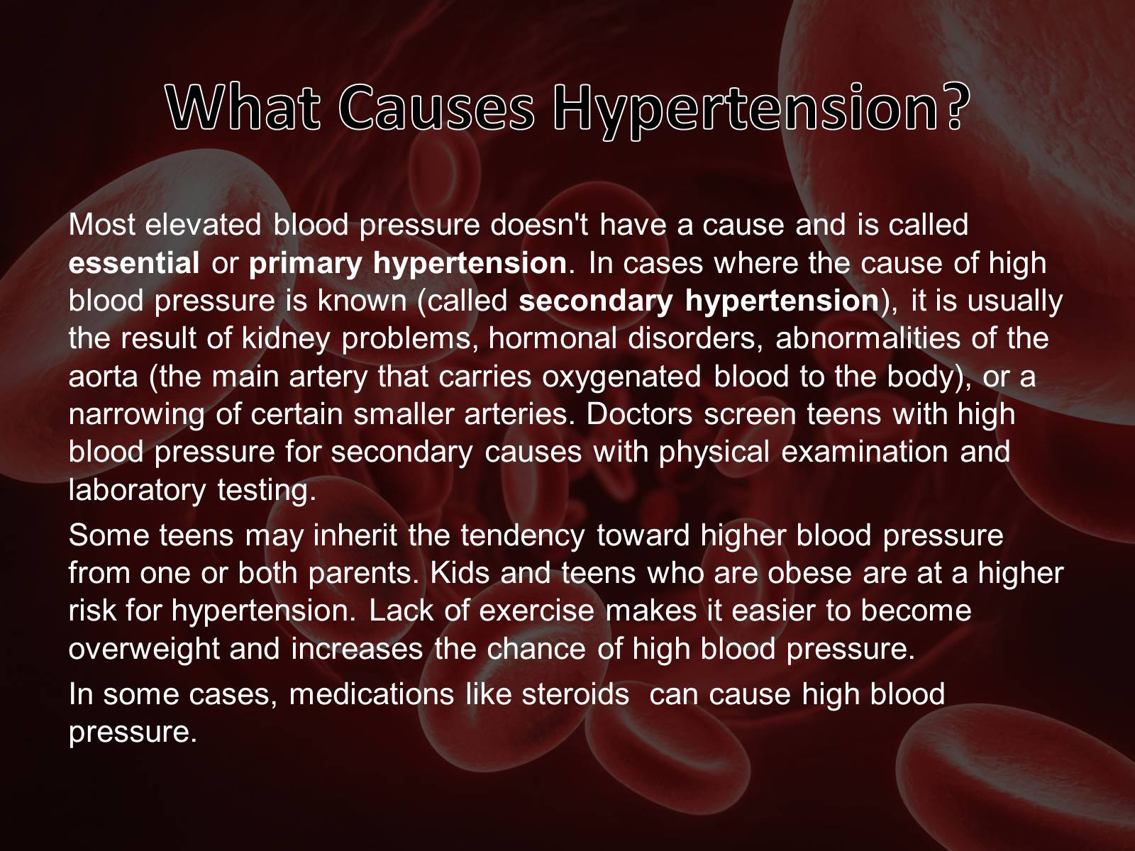 Презентація на тему «Hypertension» - Слайд #3