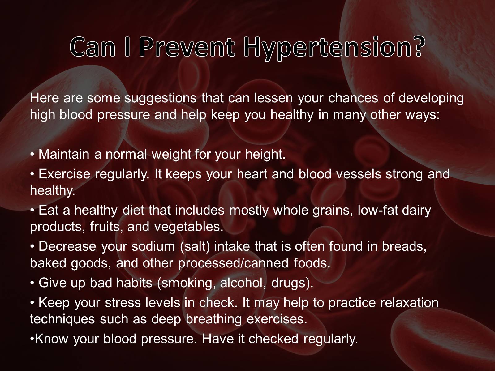 Презентація на тему «Hypertension» - Слайд #6