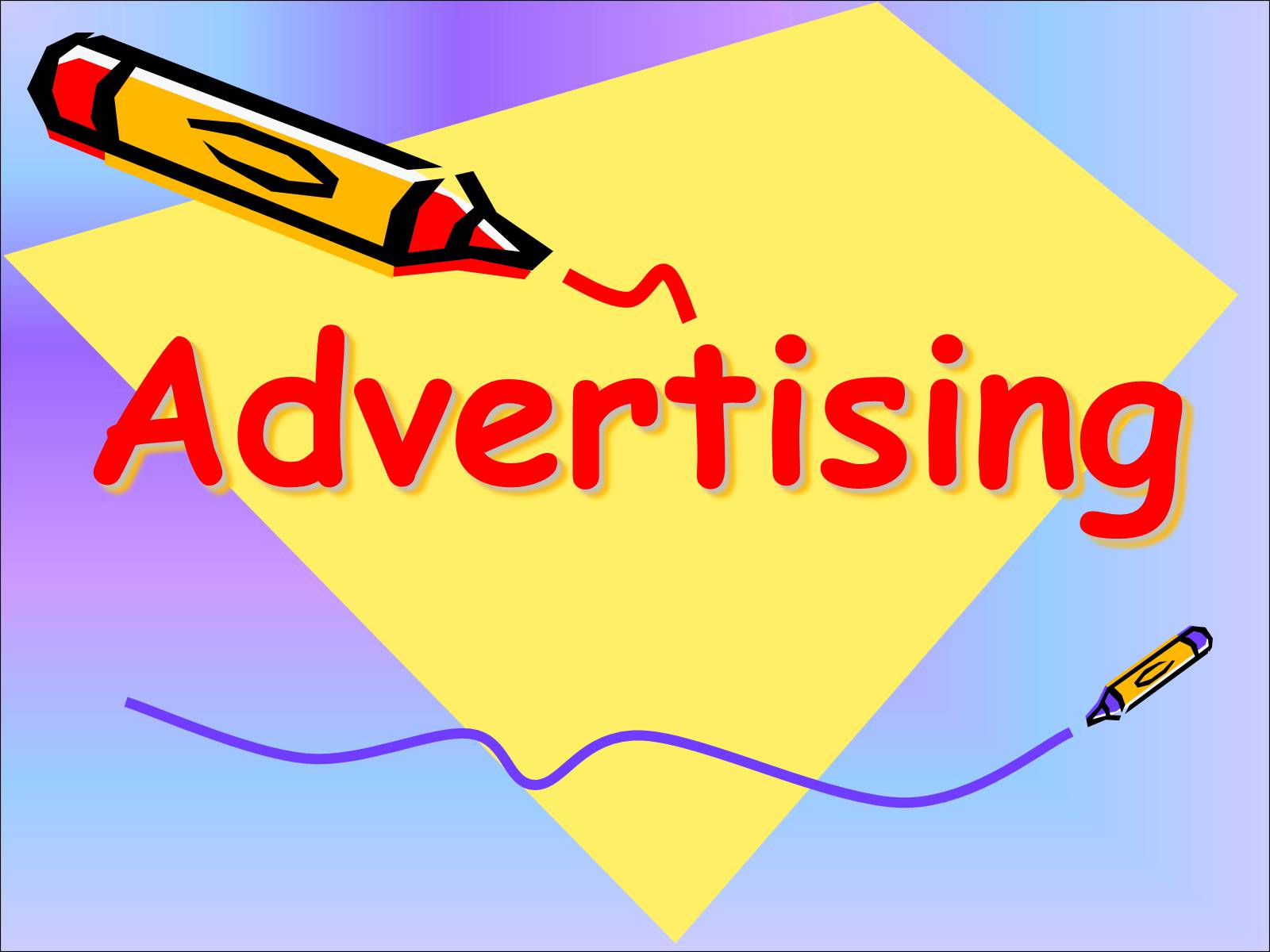 Презентація на тему «Advertising» - Слайд #1