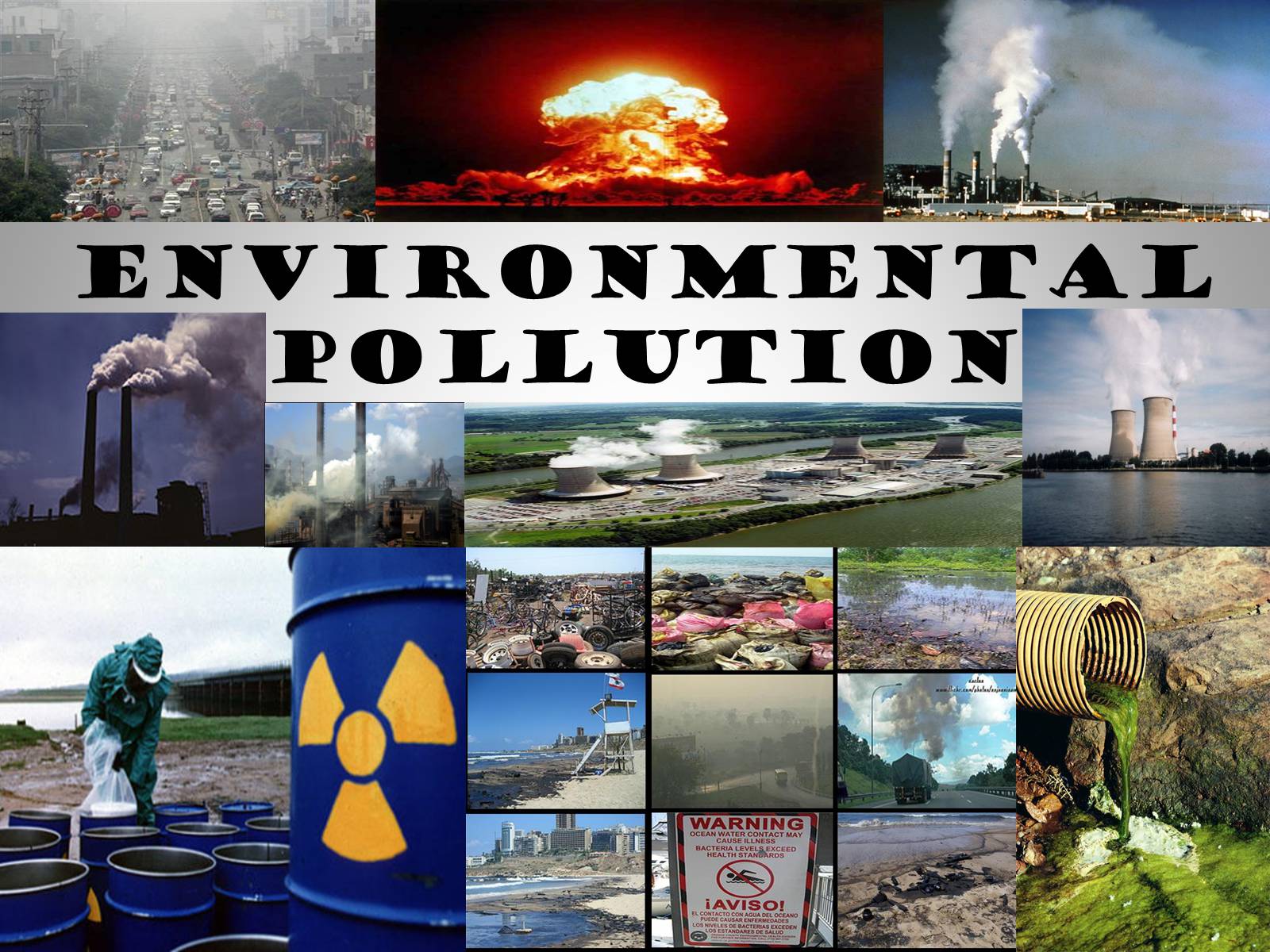 Презентація на тему «Pollution» (варіант 3) - Слайд #1