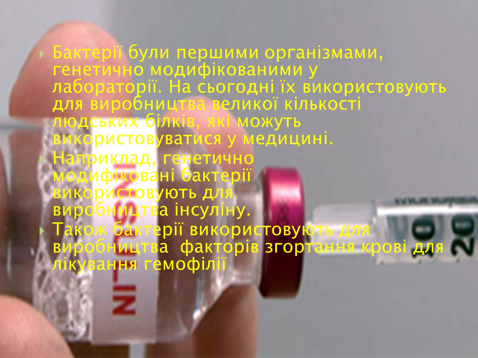 Презентація на тему «Трансгенні та химерні організми» (варіант 3) - Слайд #11