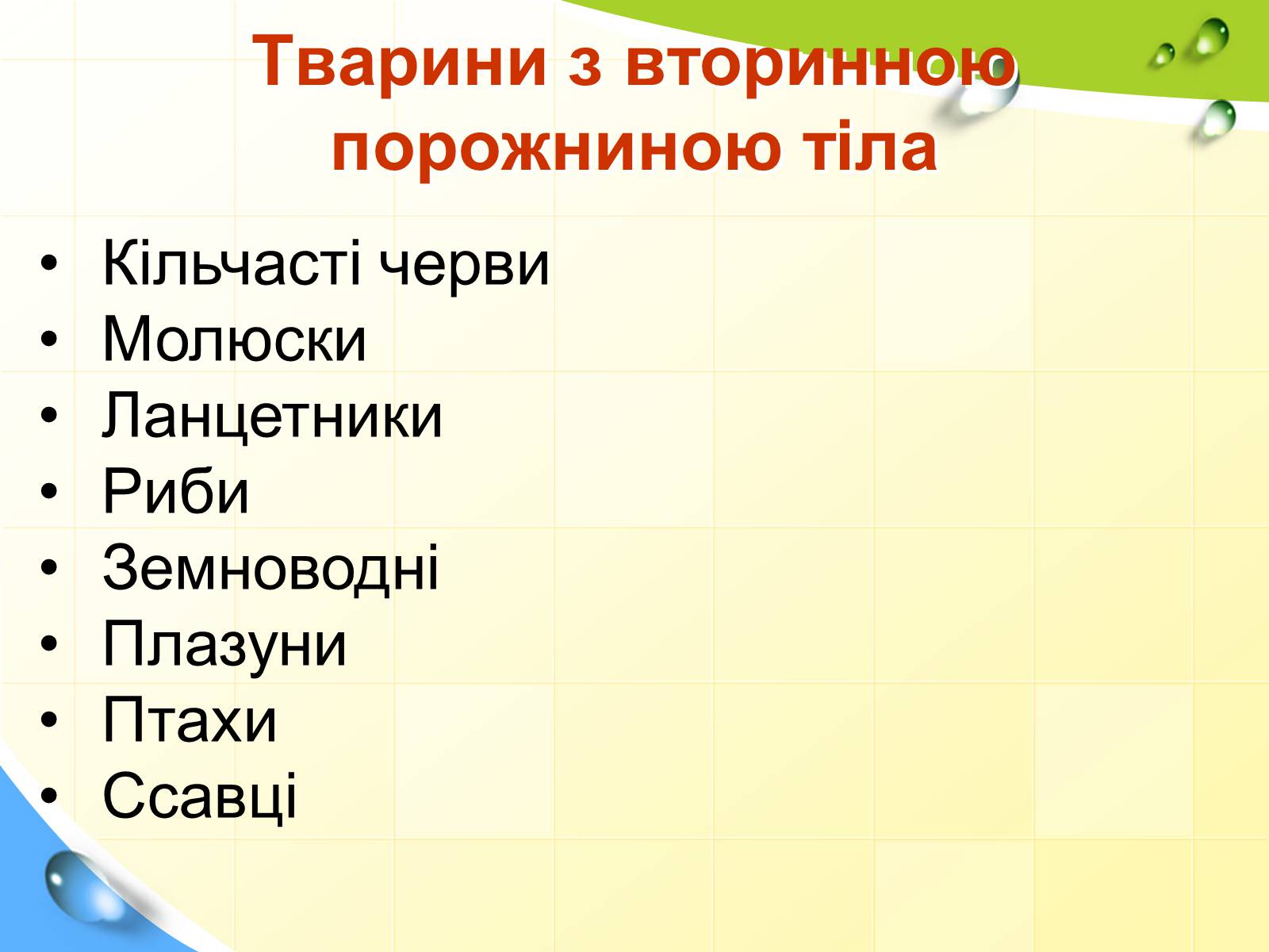 Презентація на тему «Порожнини тіла тварин» - Слайд #12