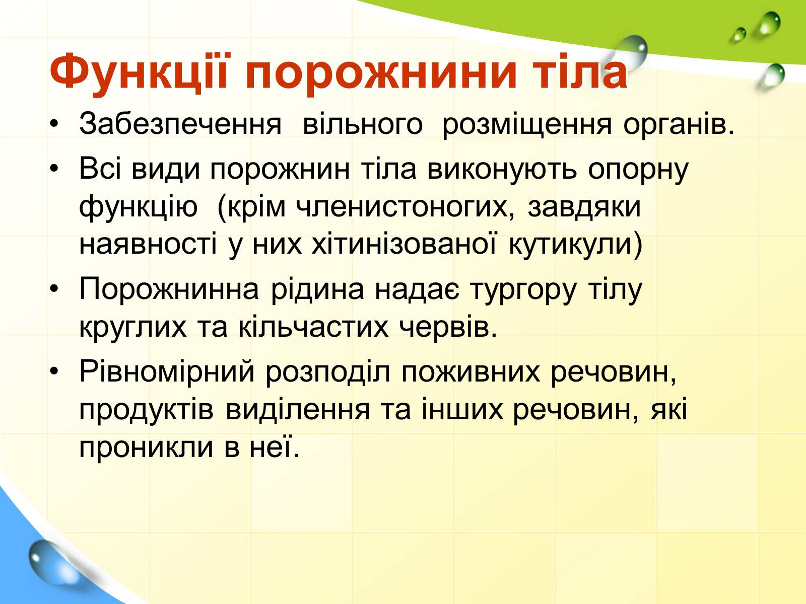 Презентація на тему «Порожнини тіла тварин» - Слайд #22