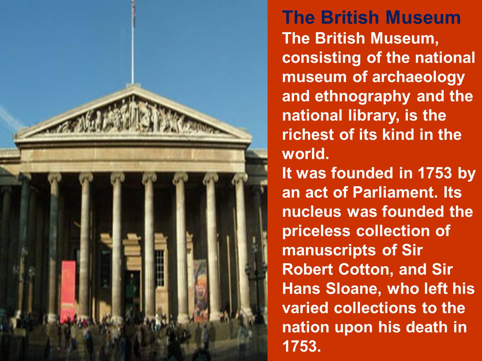 Презентація на тему «London Museums and art galleries» (варіант 1) - Слайд #3