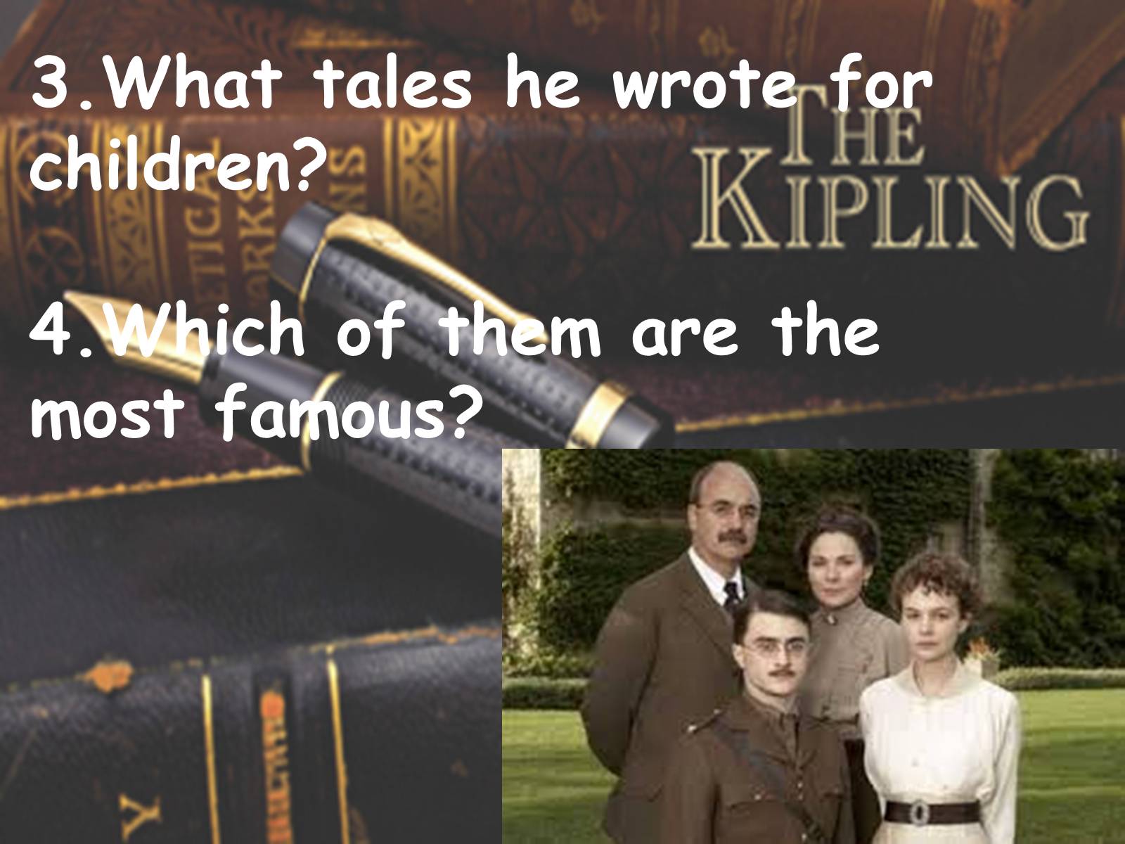 Презентація на тему «Joseph Rudyard Kipling» - Слайд #14