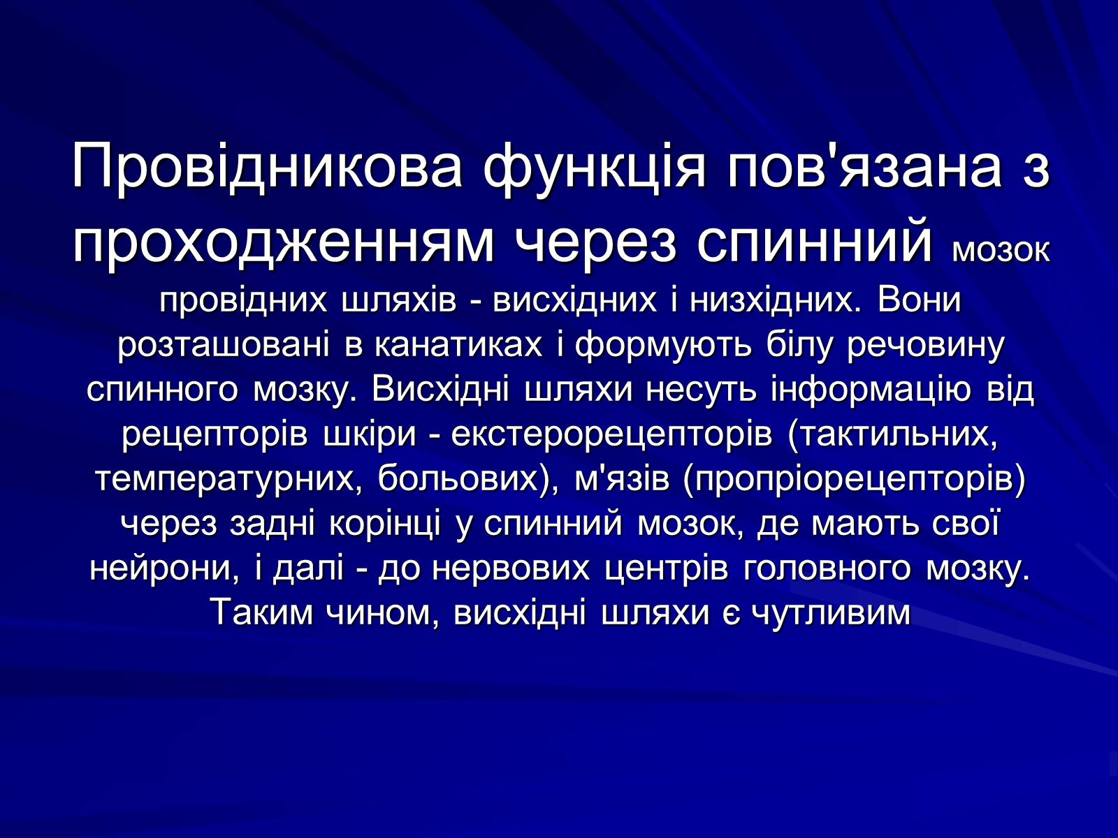 Презентація на тему «Спинний мозок» (варіант 1) - Слайд #16