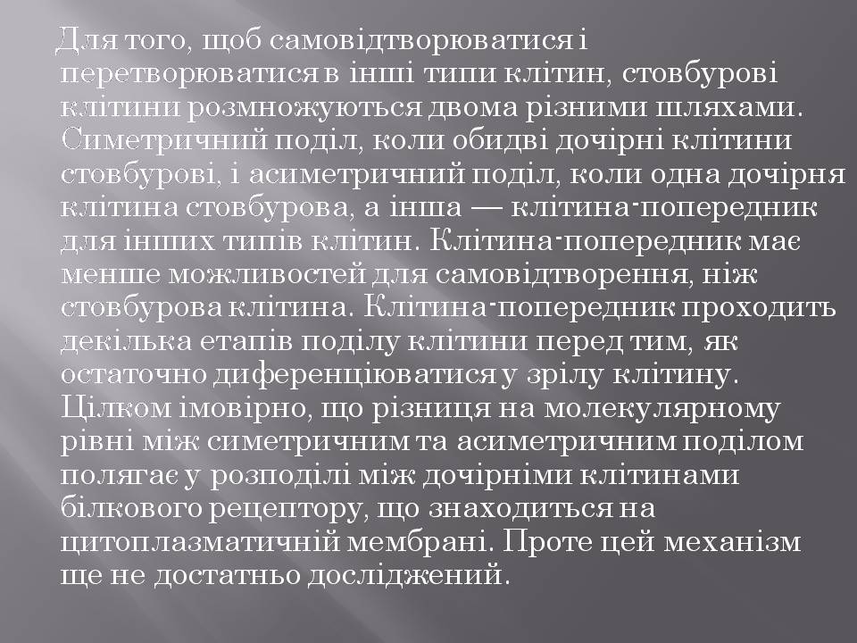 Презентація на тему «Стовбурові клітини» (варіант 6) - Слайд #16