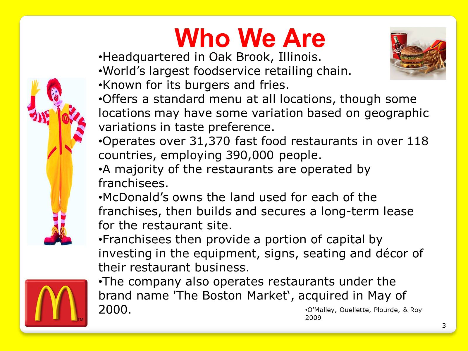 Презентація на тему «McDonald&#8217;s Corporation» - Слайд #3