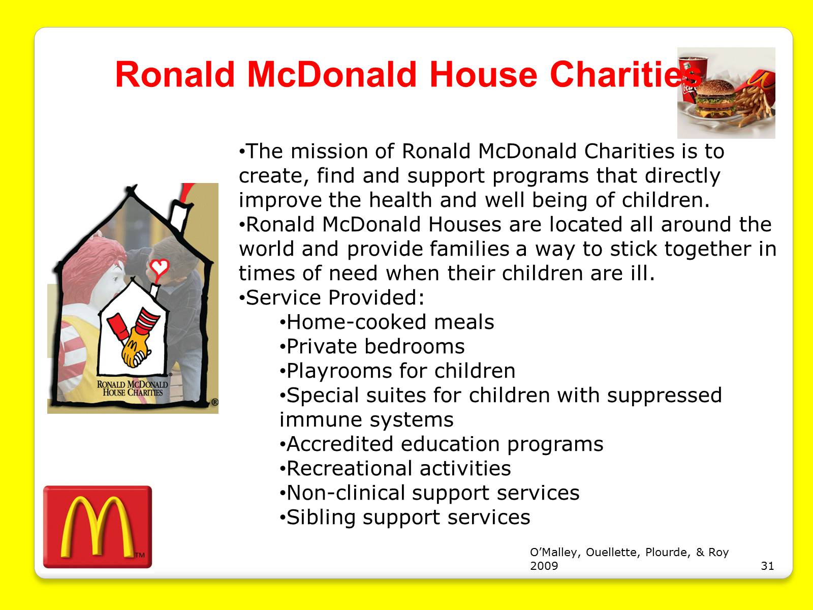 Презентація на тему «McDonald&#8217;s Corporation» - Слайд #31