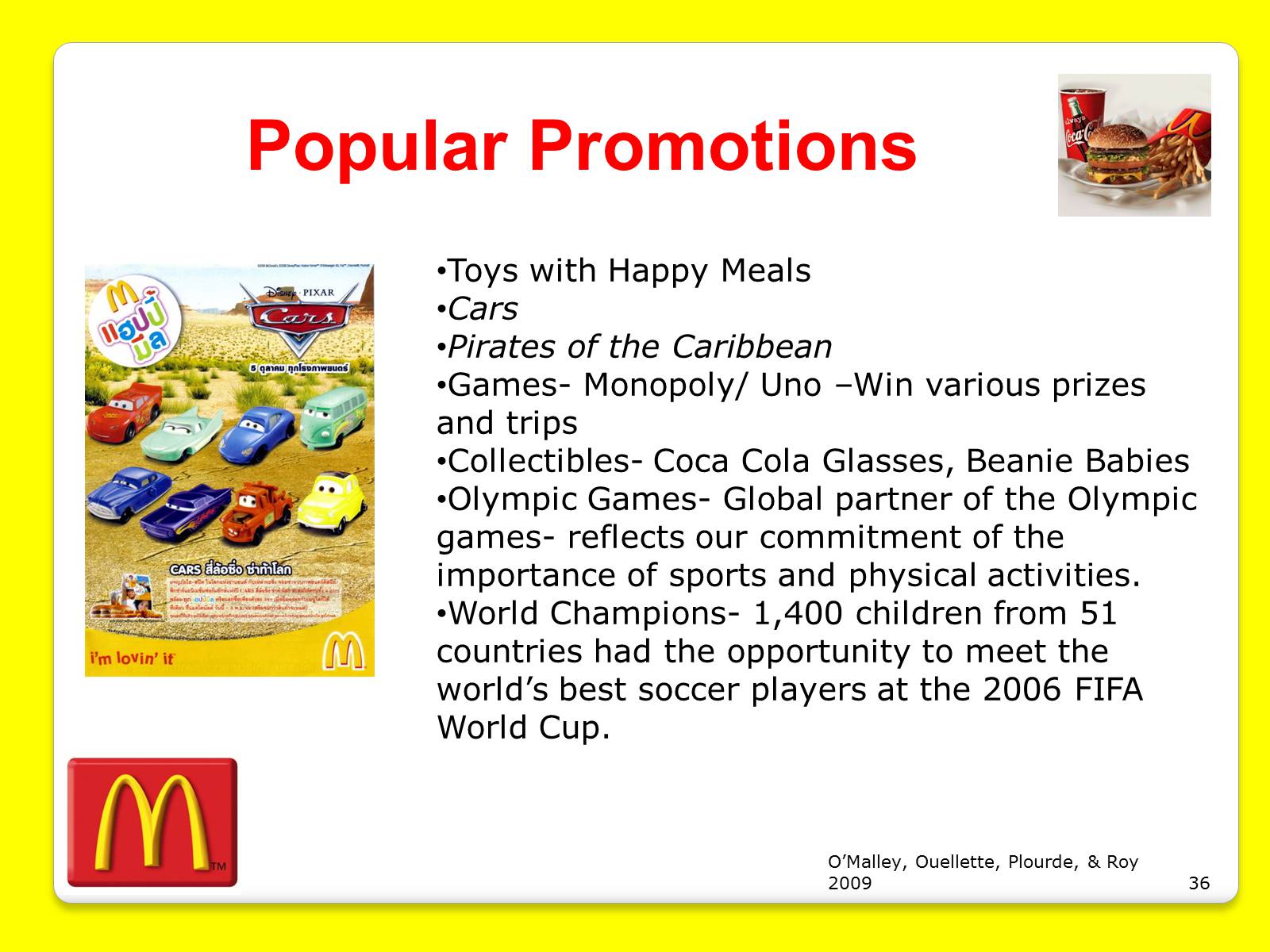 Презентація на тему «McDonald&#8217;s Corporation» - Слайд #36