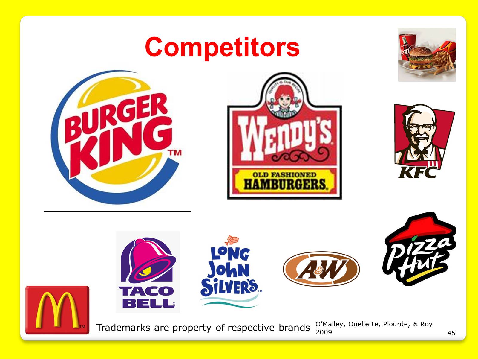 Презентація на тему «McDonald&#8217;s Corporation» - Слайд #45