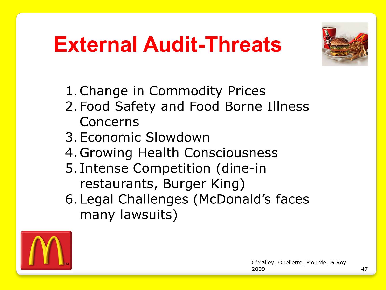 Презентація на тему «McDonald&#8217;s Corporation» - Слайд #47