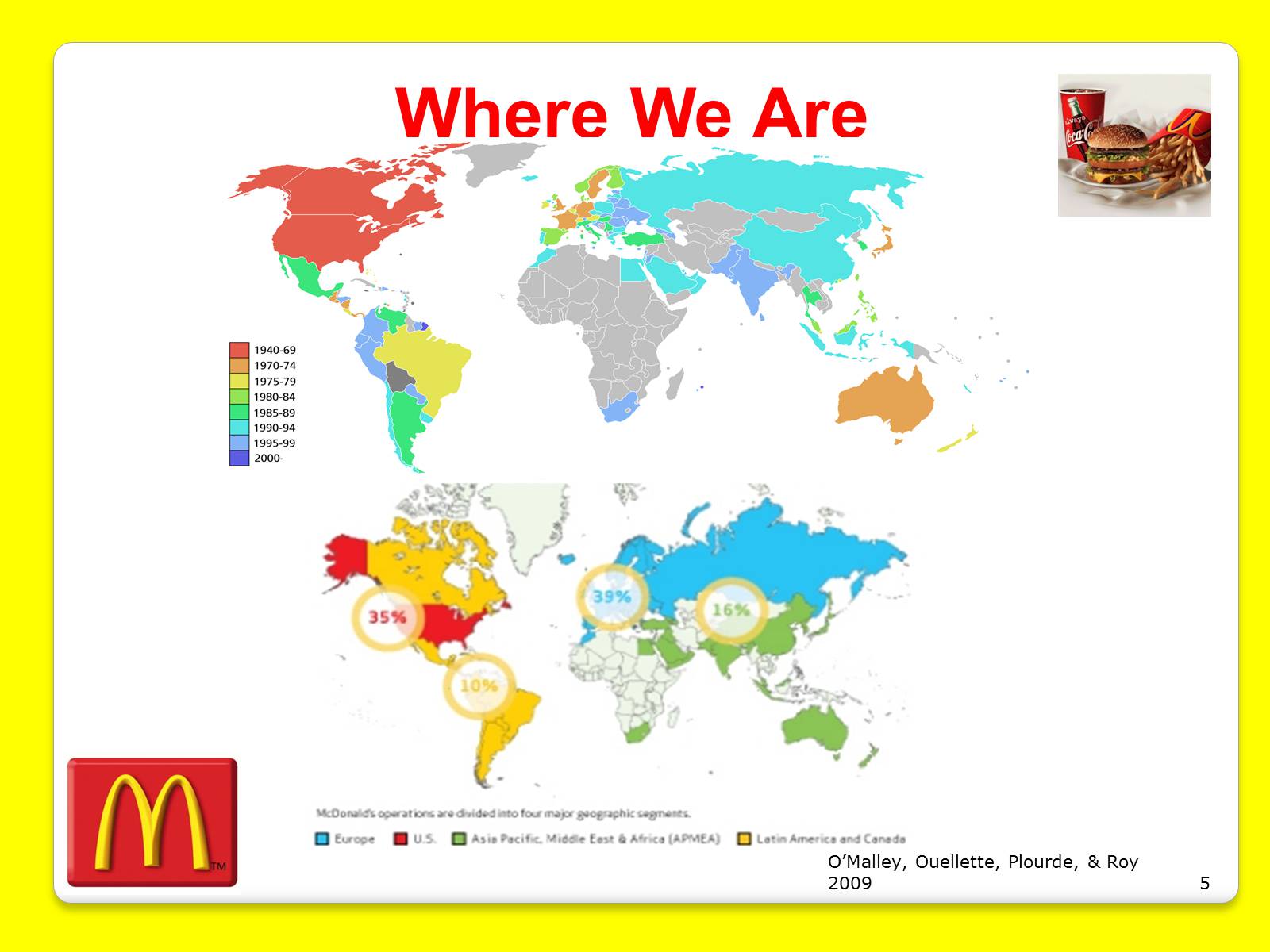 Презентація на тему «McDonald&#8217;s Corporation» - Слайд #5