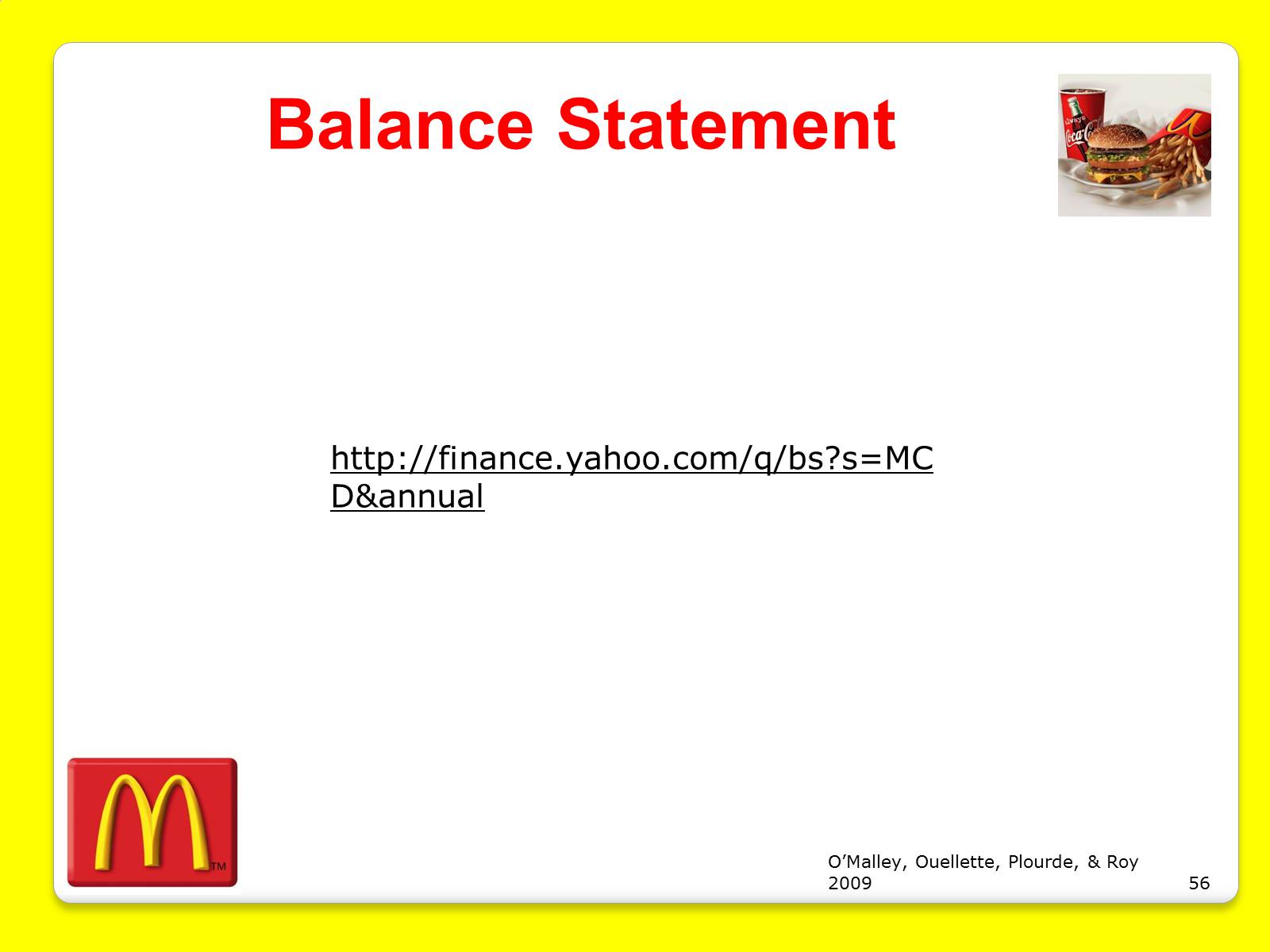 Презентація на тему «McDonald&#8217;s Corporation» - Слайд #56
