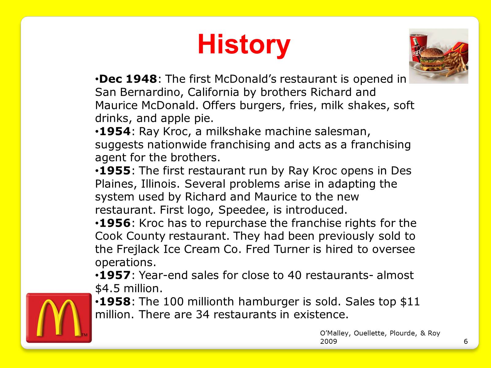 Презентація на тему «McDonald&#8217;s Corporation» - Слайд #6