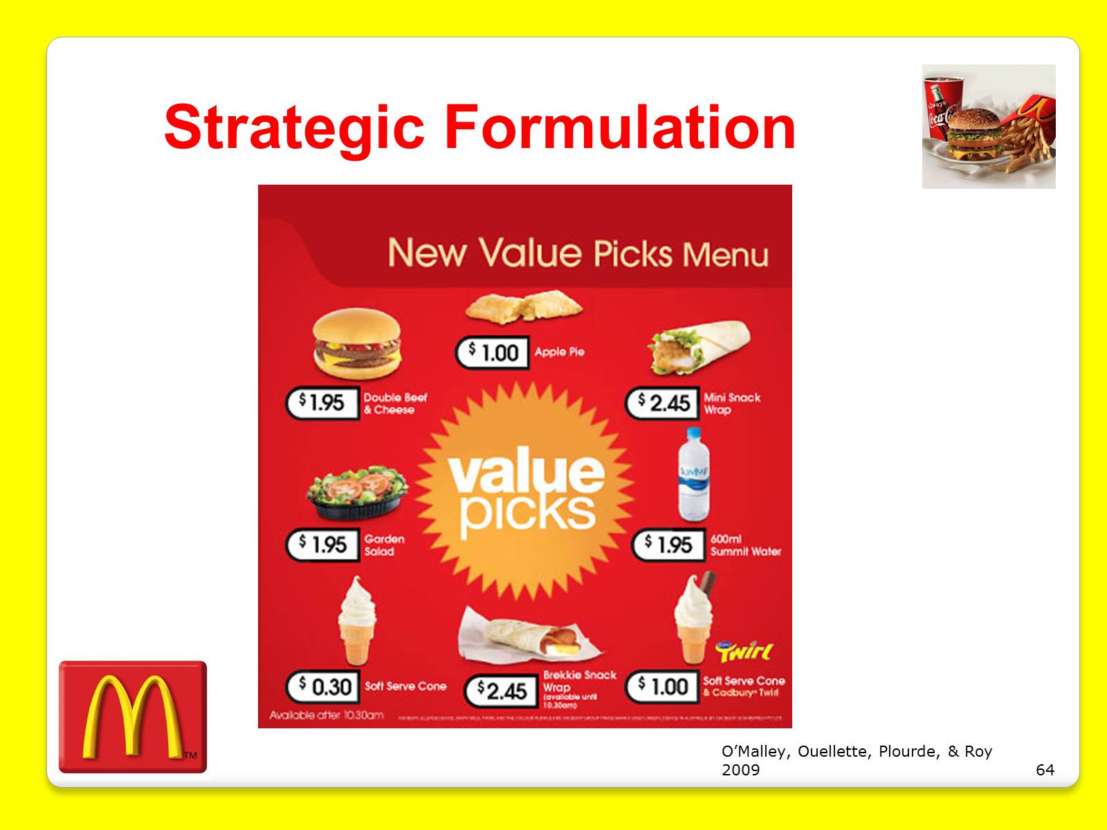 Презентація на тему «McDonald&#8217;s Corporation» - Слайд #64