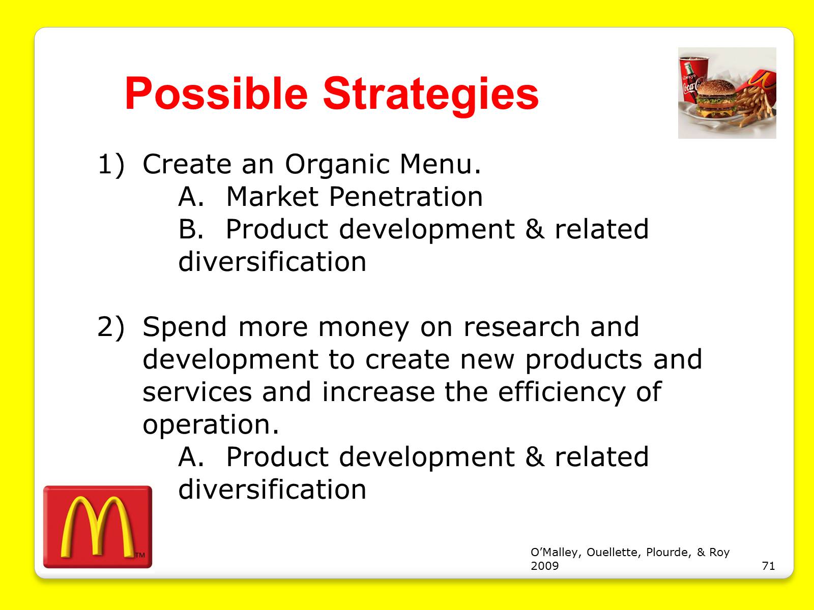 Презентація на тему «McDonald&#8217;s Corporation» - Слайд #71