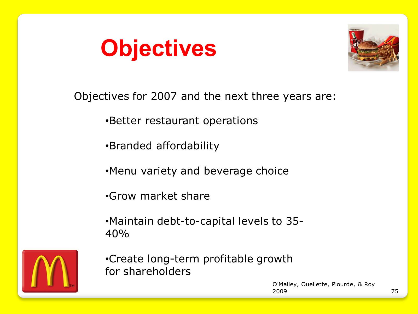 Презентація на тему «McDonald&#8217;s Corporation» - Слайд #75