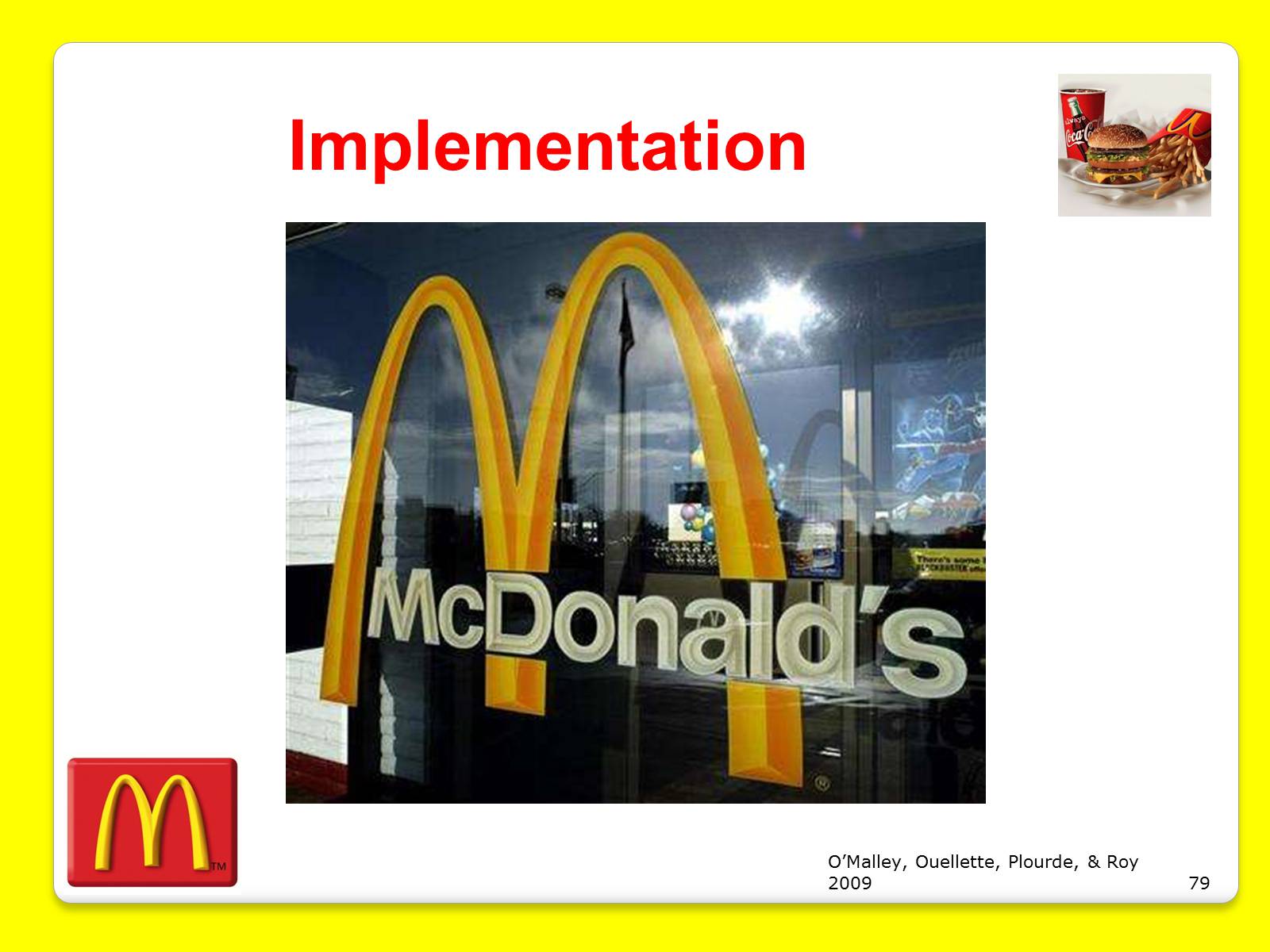 Презентація на тему «McDonald&#8217;s Corporation» - Слайд #79
