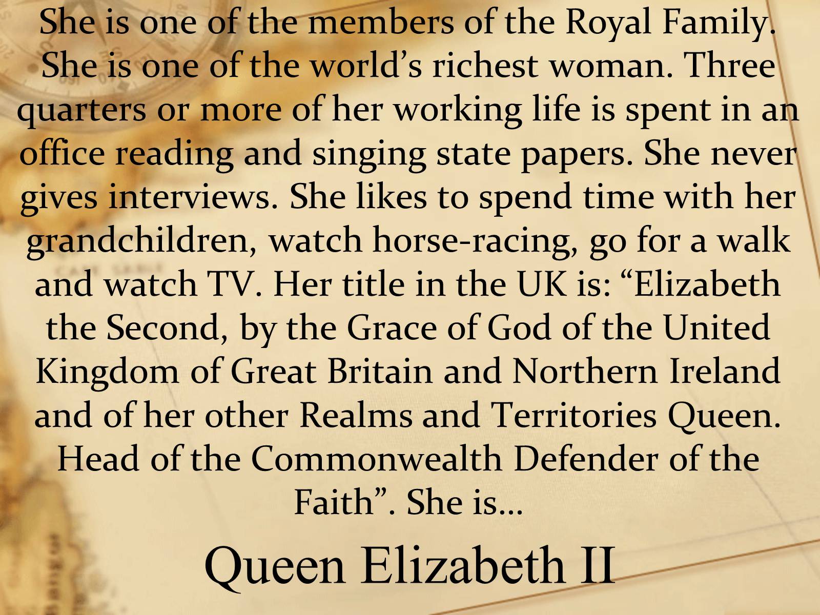 Презентація на тему «Royal Family» - Слайд #3