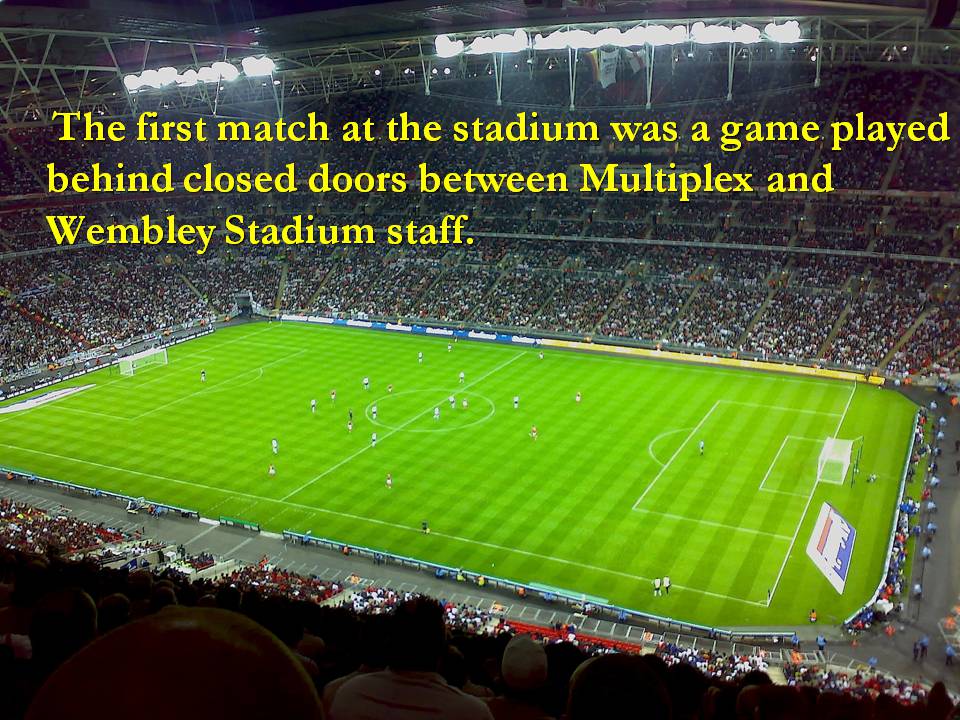 Презентація на тему «Stadium Wembley» - Слайд #8