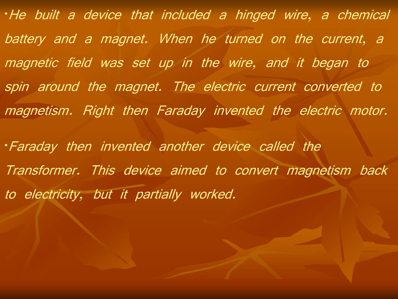 Презентація на тему «Michael Faraday» - Слайд #5