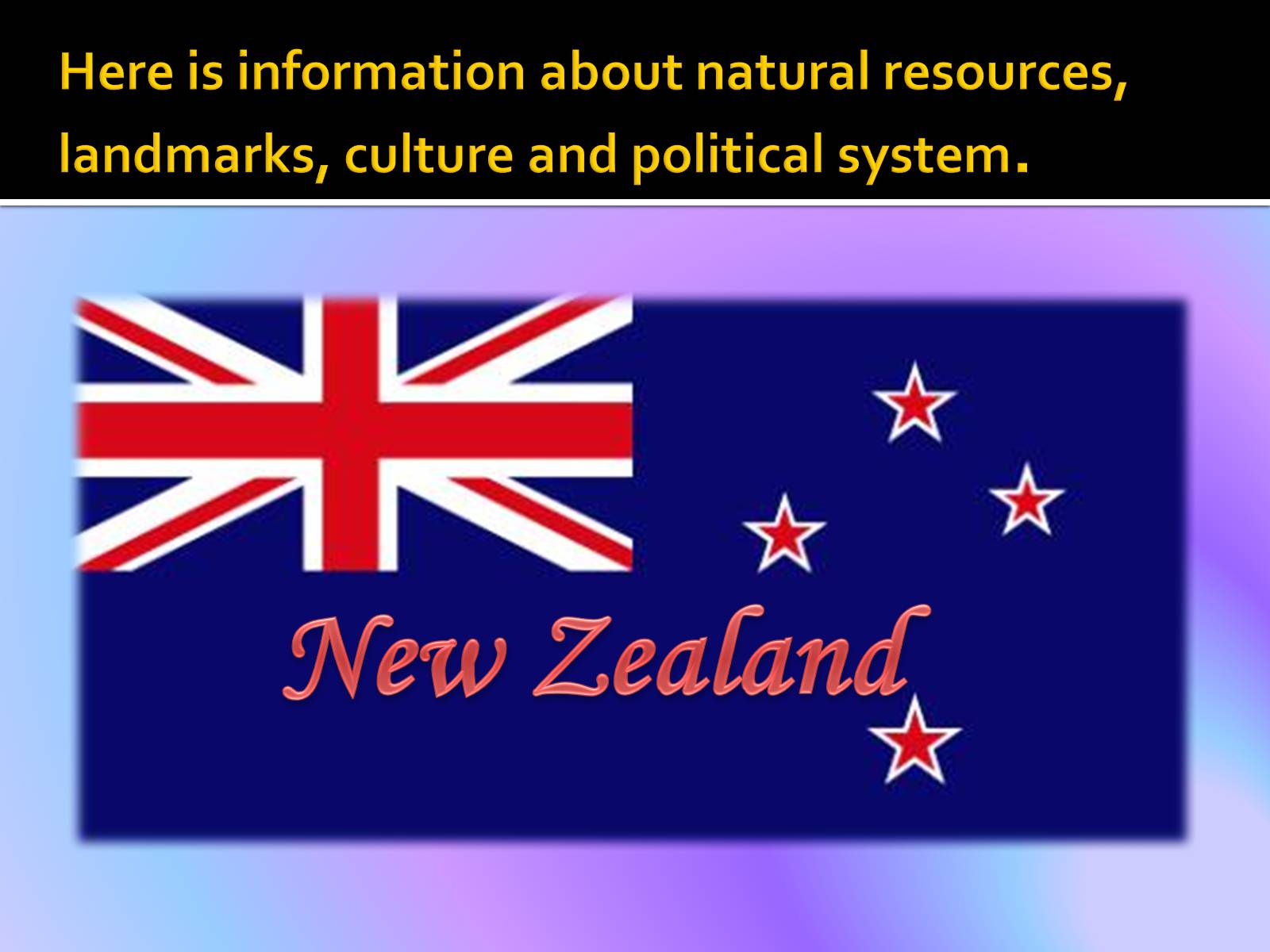 Презентація на тему «Some details of New Zealand» - Слайд #2