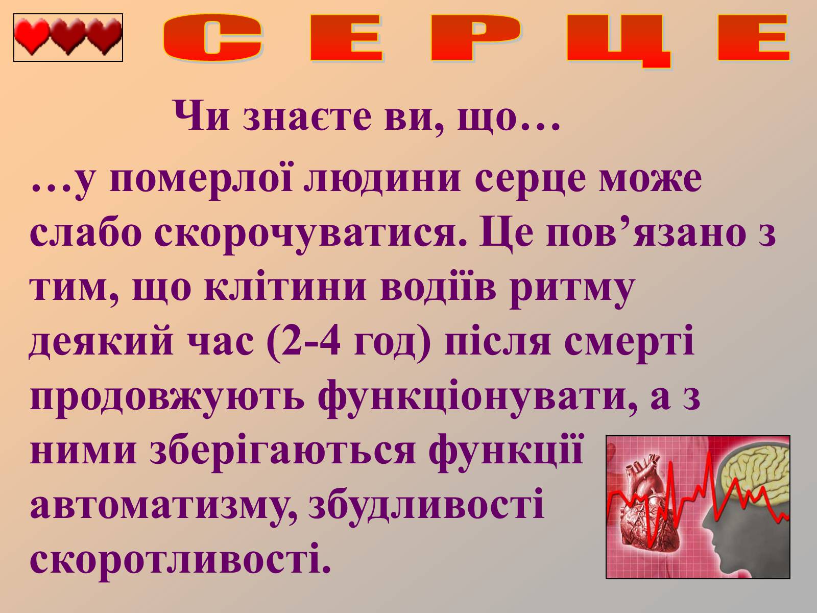 Презентація на тему «Серце людини» (варіант 1) - Слайд #34