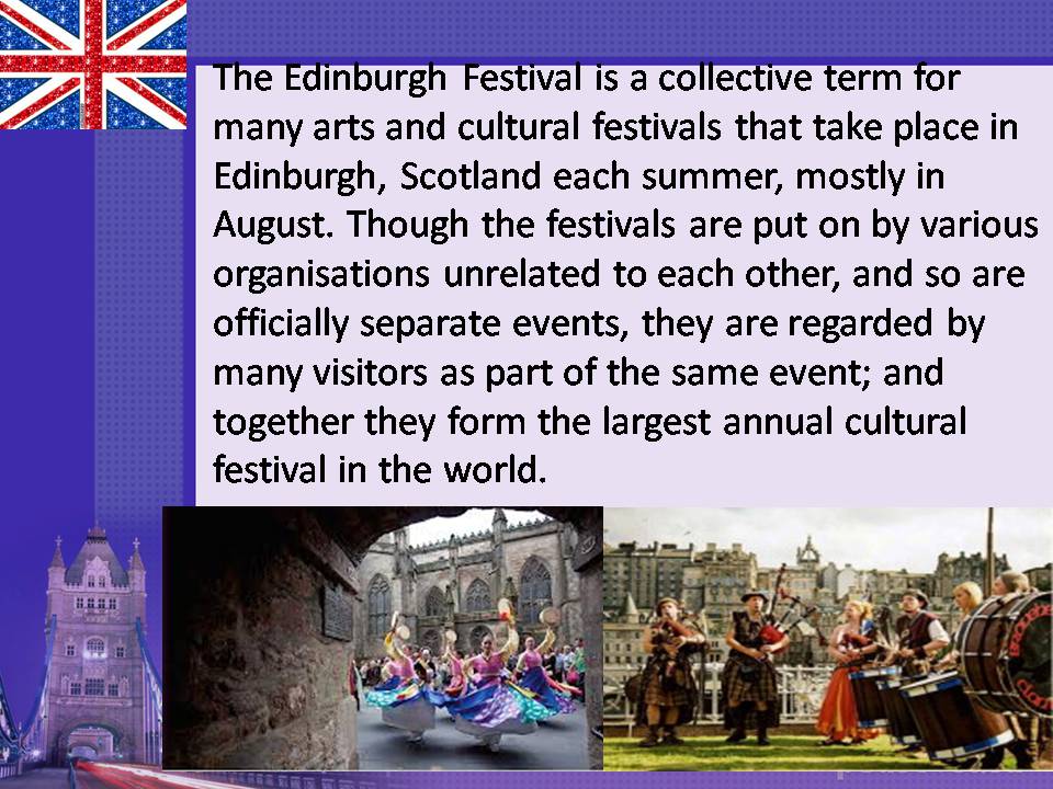 Презентація на тему «Edinburgh Festival» - Слайд #2