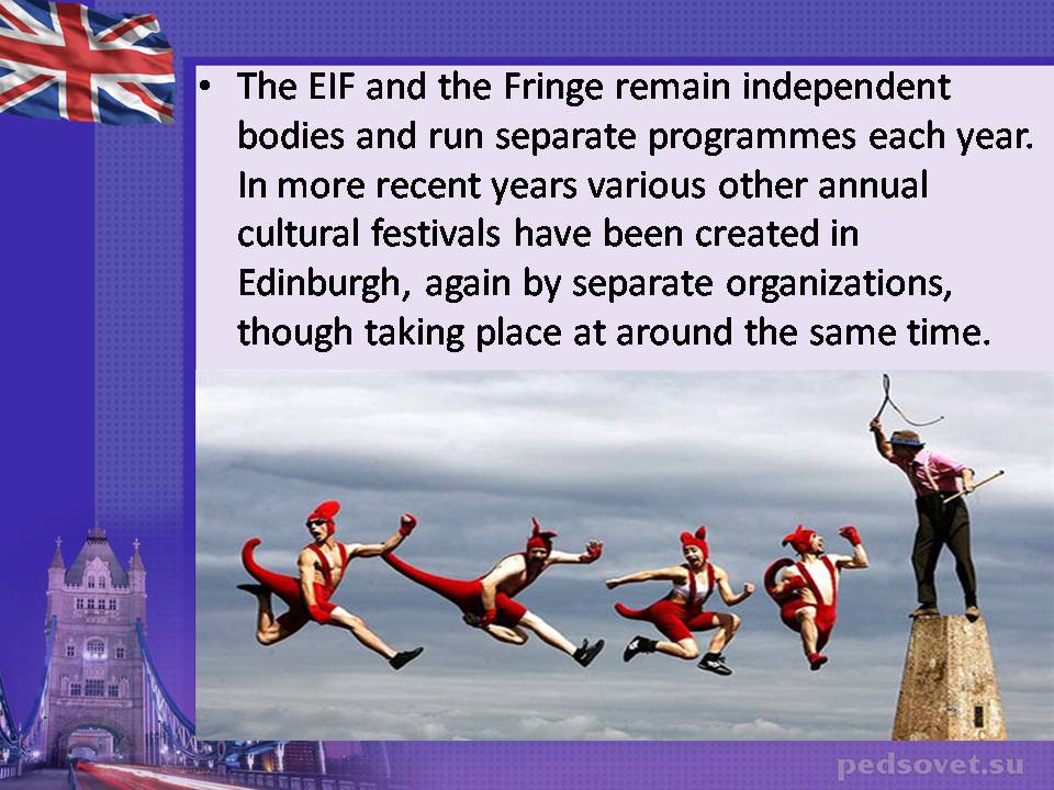 Презентація на тему «Edinburgh Festival» - Слайд #6