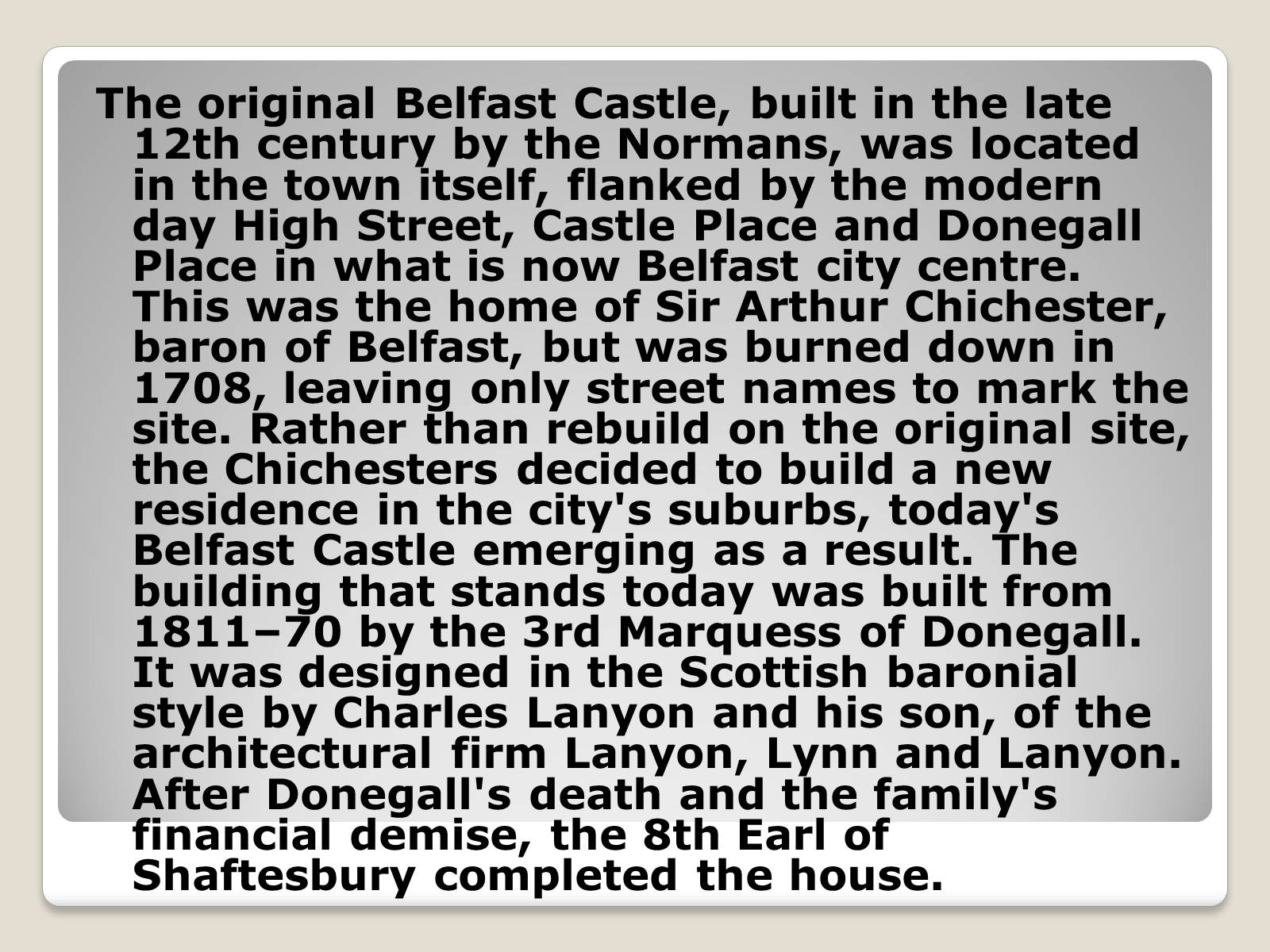 Презентація на тему «Cardiff Castle» - Слайд #8