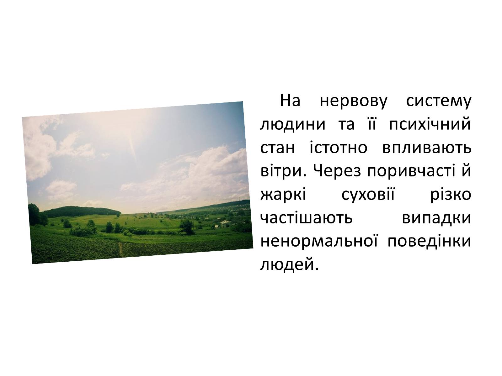 Презентація на тему «Реакція організму на вплив навколишнього серидовища» - Слайд #13