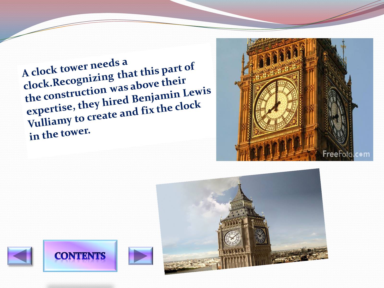 Презентація на тему «History of Big Ben» - Слайд #12